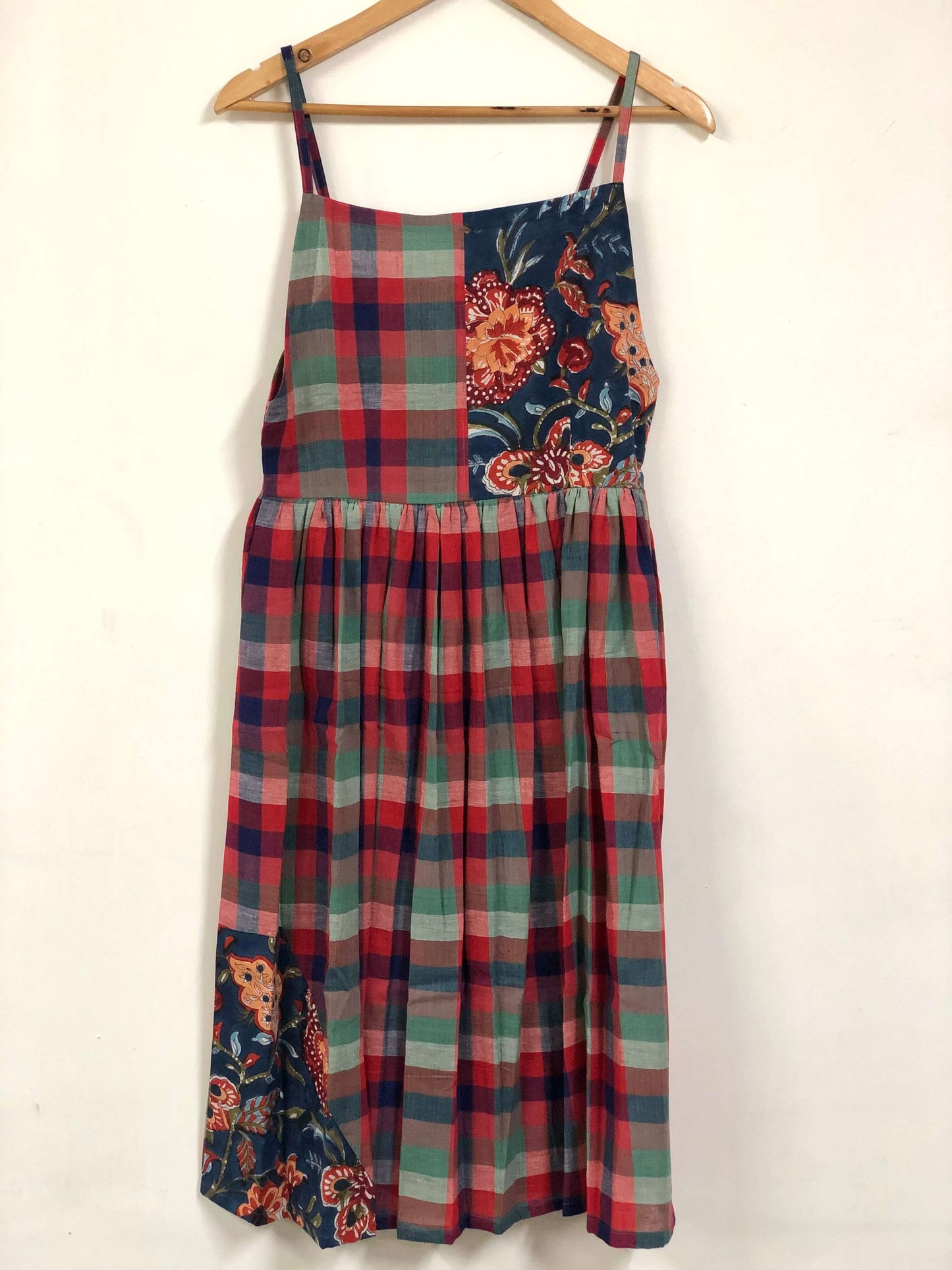 Khadi Spaghetti Printed Dress