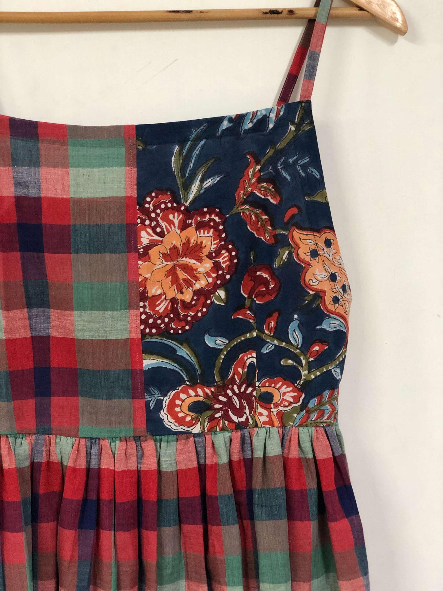 Khadi Spaghetti Printed Dress