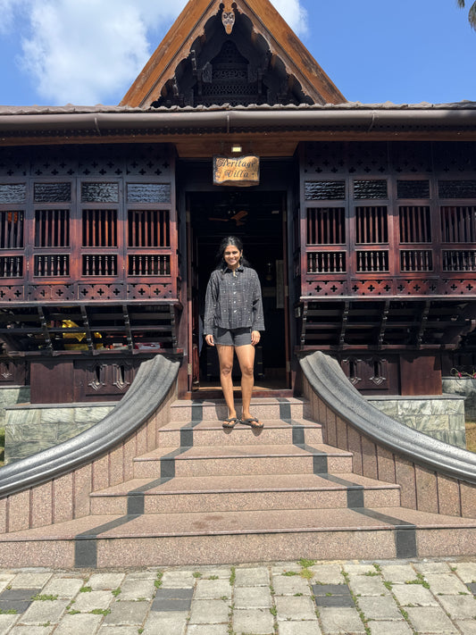 Loose Fit Jamdani Shirt