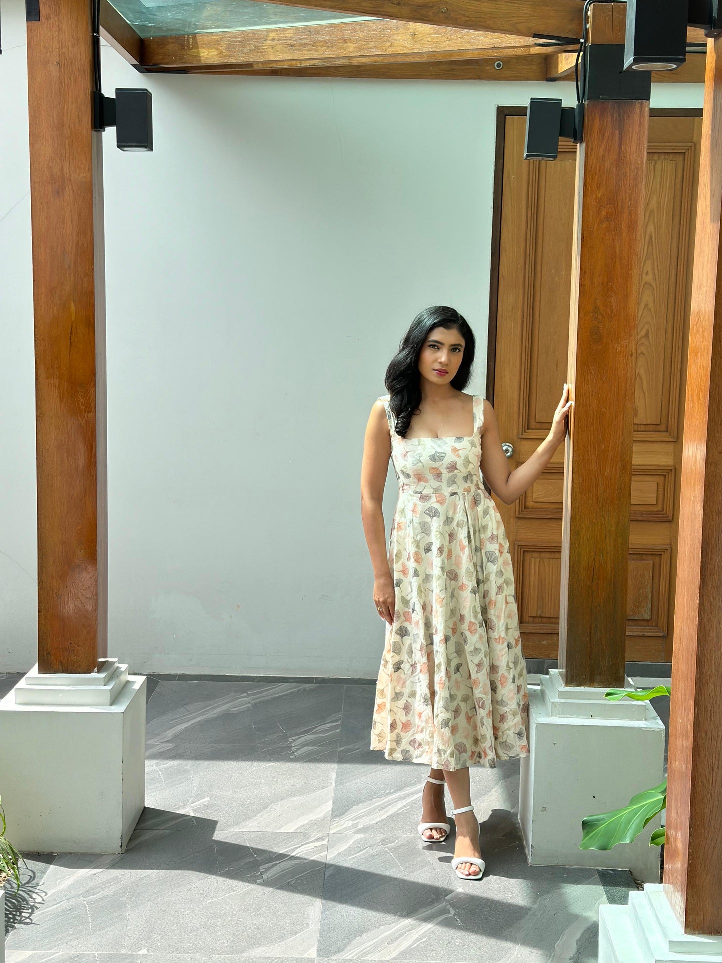 Floral Embroidery Summer Dress