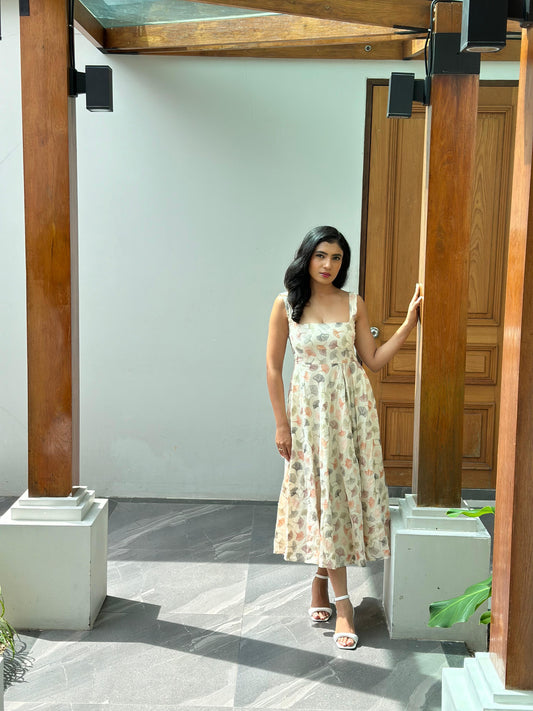 Floral Embroidery Summer Dress