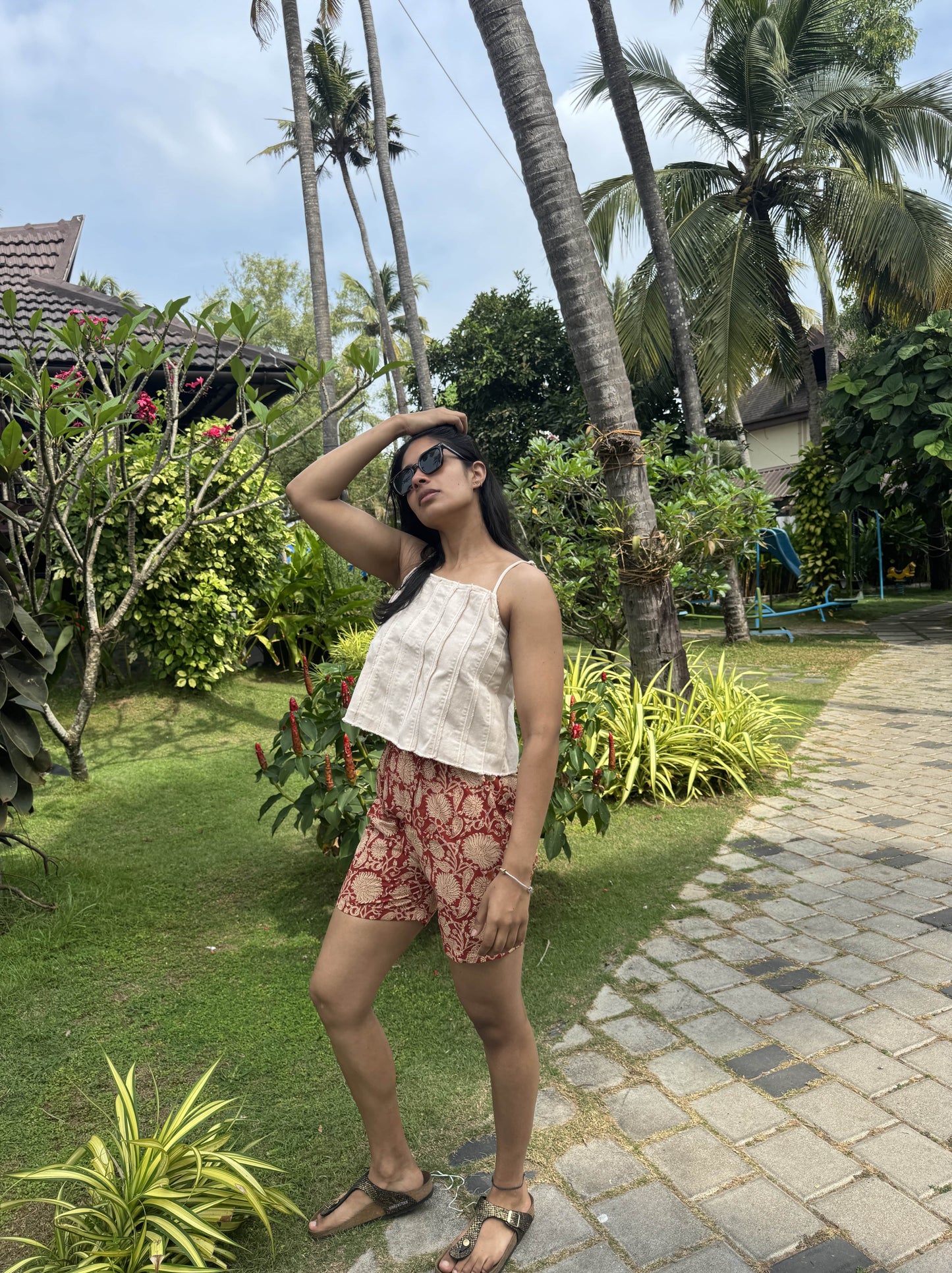 Unisex bagru Shorts