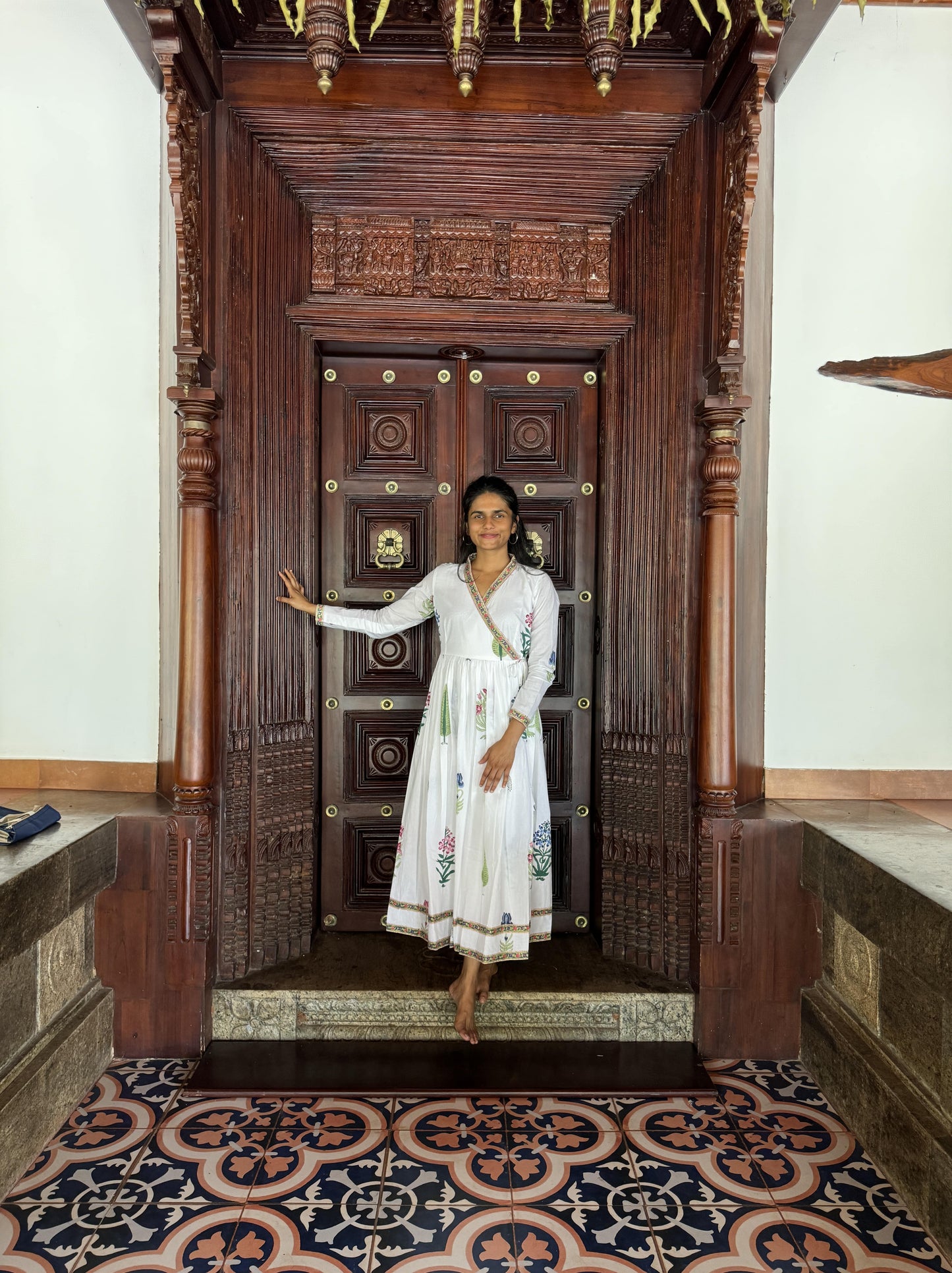 Mughal Wrap Around Dress