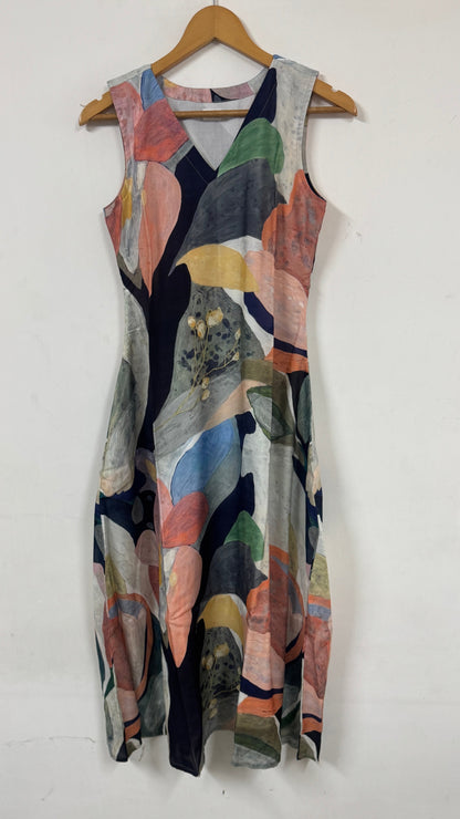 Abstract Watercolor Dress