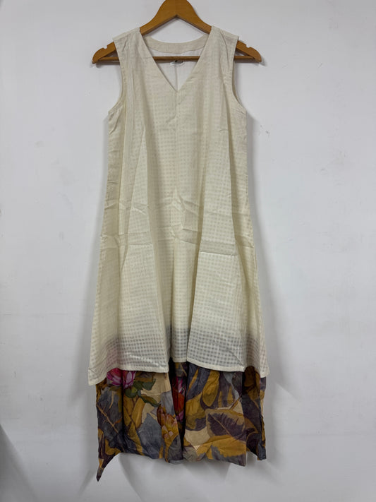 Two-Layer Floating Tunic Dress