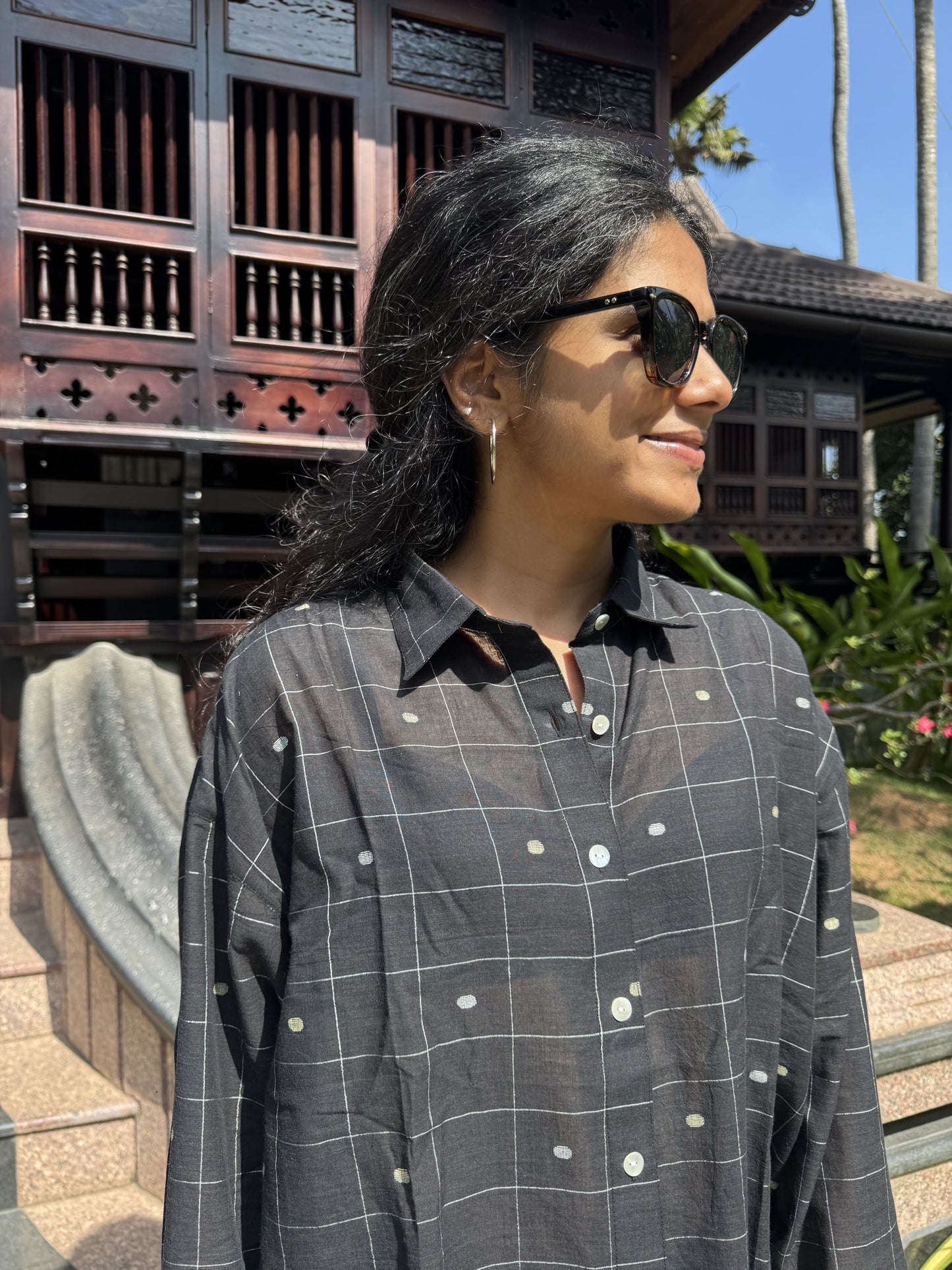 Loose Fit Jamdani Shirt