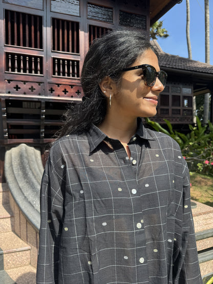 Loose Fit Jamdani Shirt