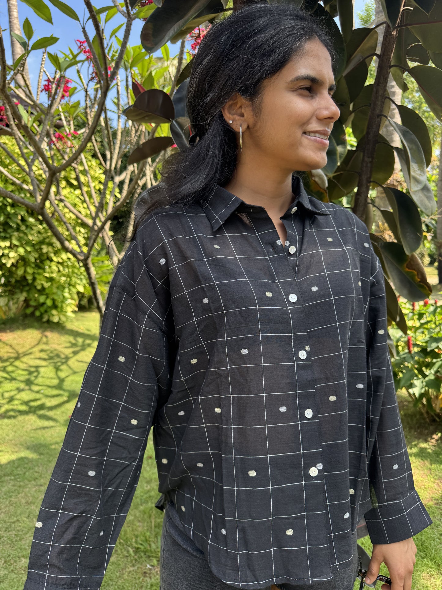 Loose Fit Jamdani Shirt
