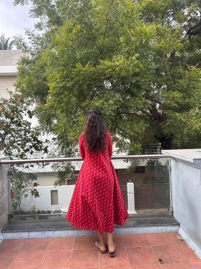 Ikkat Aline dress